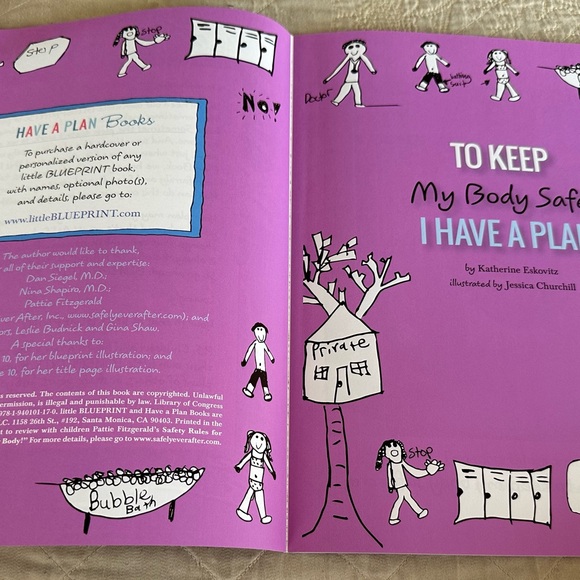 To keep my body safe, I have a plan. New! - Picture 2 of 7